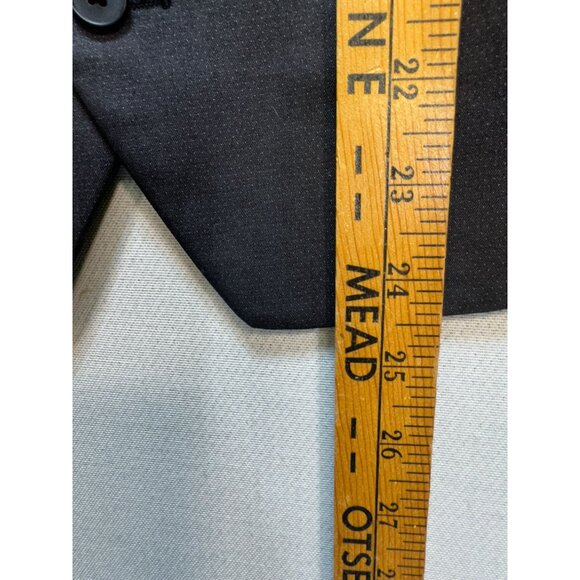 Alfani Men's Button Front Rayon Suit Vest Slim Fit Sleeveless Size S Gray Solid - Picture 2 of 5